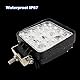 48W LED Arbeitsscheinwerfer Zusatzscheinwerfer 4560 Lumen Flutlicht Reflektor worklight Scheinwerfer Arbeitslicht 4inch 40mm Dicke für Traktor Bagger offroad SUV ATV UTE UTV 12V 24V (4)