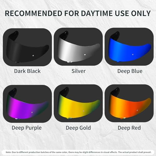 Image of PSLER GT Air 2 Visor - GT Air 2 Helmet Tinted Visor CNS-1 Face Shield Replacement for GT Air Neotec-1 CNS-1 TC-5 TC-9 GT Air 2,Deep Blue