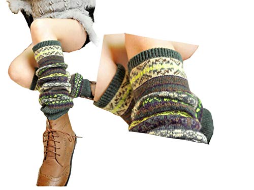 Leg Warmers for Women Long Wool Boot Warmer Thick Warm Leg Warmers for Winter2