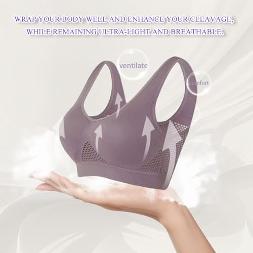 Kulken Bra, Real Kulken Anti Sagging Bras for Older Women, Corrects Breast Shape, Wireless Push Up, Comfort Cool4