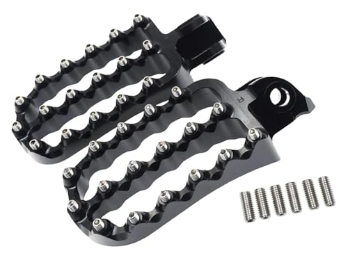 For KTM 690 790 890 950 990 1050 1090 1190 1290 Adventure Supermoto SMR ST SMC R Motorrad CNC Fußrasten(Black)