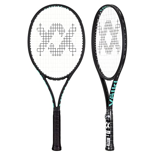 Volkl Team Speed Prestrung Tennis Racquet Black And Turquoise #TOP1
