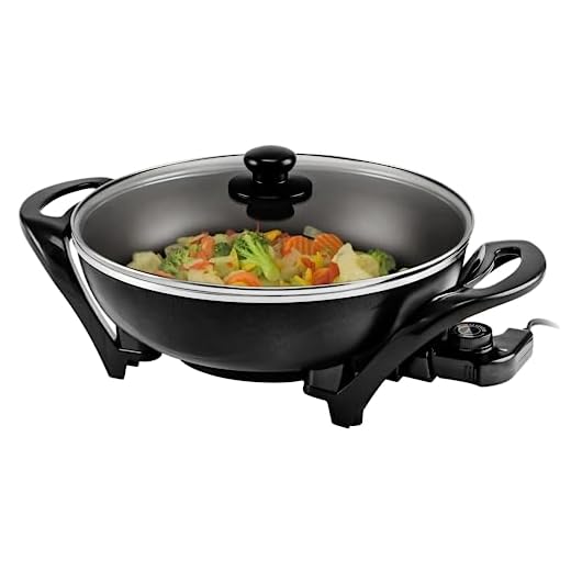 OVENTE 13 Inch Electric Wok