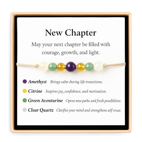 TLOEP New Chapter Crystal Bracelet – New Beginning Gift for...