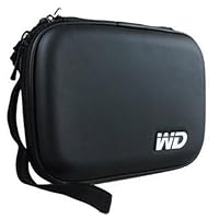 Gadget Deals Hard Disk Cover/ Hard Disk Drive Pouch case for 2.5″ HDD Cover WD Seagate Slim Sony Dell Toshiba (Black)