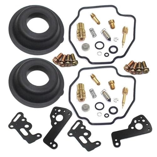 Kit de reconstrucción de carburador con diafragma doble para motos Yamaha Virago 535 3