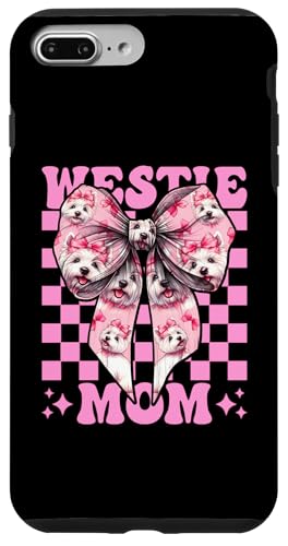 Westie Mom �E�G�X�g�n�C�����h�e���A �� ��̓� �R�P�b�g �X�}�z�P�[�X iPhone 7 Plus/8 Plus �p
