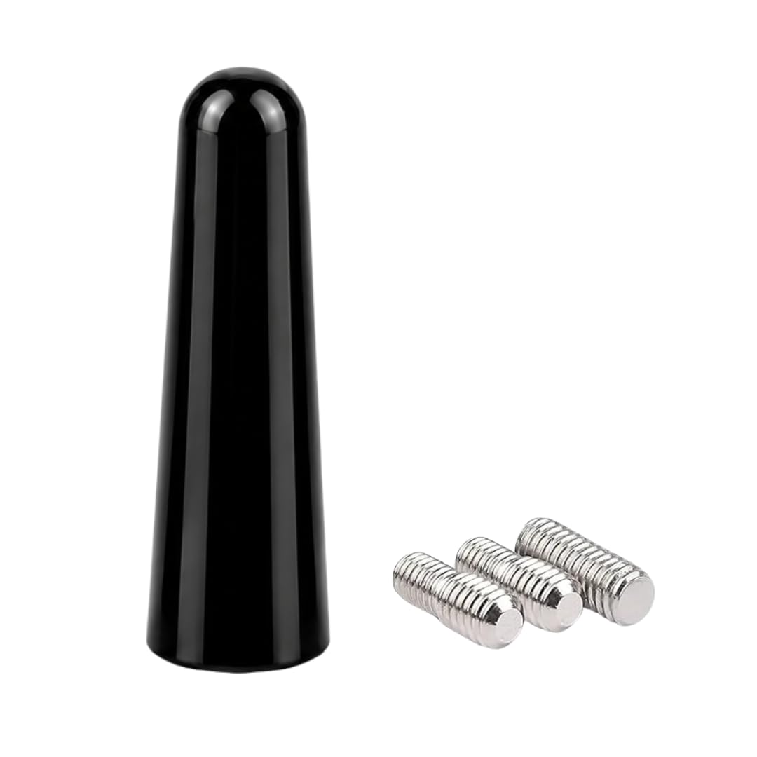 Audioproject A205 - Antenna-per-autoradio 5 cm compatibile per: Toyota Aygo Opel Corsa Fiat Panda Suzuki Peugeot Cooper adapter universe antenna auto corta accessori