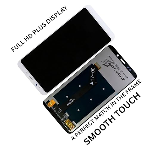 Image of Bezel-Less Display for Redmi Note 5 | Full HD+ IPS LCD Screen Replacement | Original Quality Black Display with Touch Digitizer | Durable, High-Brightness Mobile Display Combo