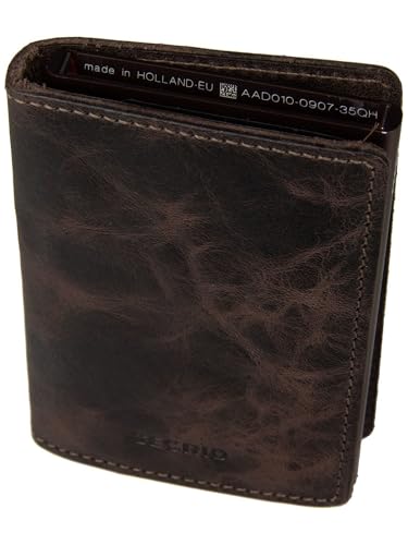 Image of Secrid Slim Wallet Original Leather With Rfid Safe Card Case