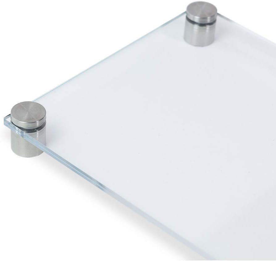 SOURCE ONE Acrylic Sign Holder with Standoff, Clear