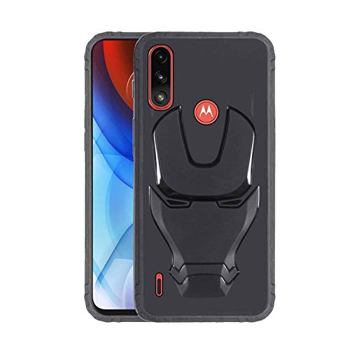 VIDO 3D Iron Man Avengers Back Case Cover | 360 Degree Protection | Shock Proof | Screen & Camera Protection | Soft Silicon Rubberised Back Cover for Motorola Moto E7 Power (B08YWHRYZP) Amazon Price History, Amazon Price Tracker