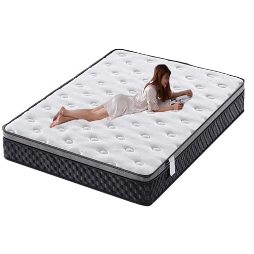 HighElasticity - Colchón de espuma viscoelástica con infusión de gel, ultra transpirable, 180 x 200 x 25 cm, colchón de muelles y soporte de tamaño doble