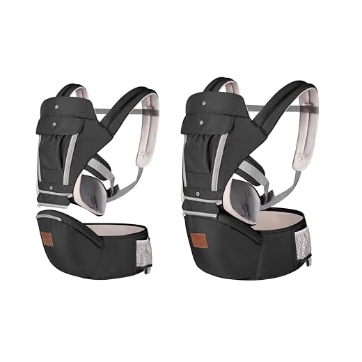 Canguru Ergonômico Bebê 12 Posições Com Assento Preto 3 Em 1