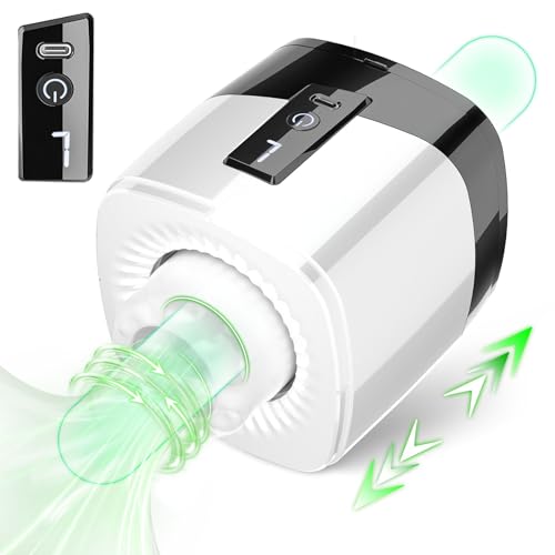 【極楽発射の王者!貫通式の回転ピストン】電動オナホール 男性用 人気 おなほーる【7種類回転 ピストン+貫通+LEDディスプレイ付き】オナホ 高速伸縮 亀〇頭責め ワンタッチボタン 操作簡単 イボ刺激 オナホ人気 オナニーグッズ おなほ 肉〇厚 柔らかい シリコン 水洗い可 電動おなほーる 握りやすい 繰り返し使用 Type-C充電 アダルトグッズ 大人のおもちゃ (黒白) - 画像1