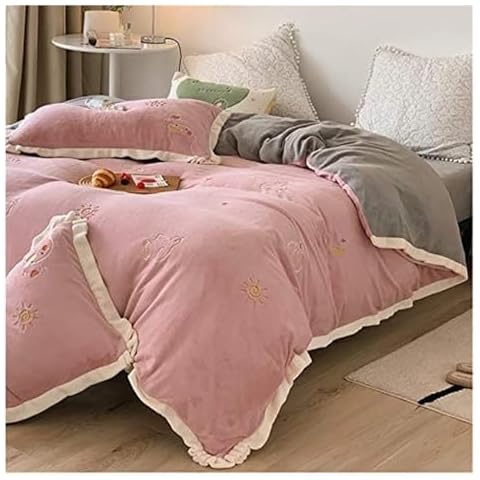 FLYIFE Milk Velvet Duvet Cover Cover