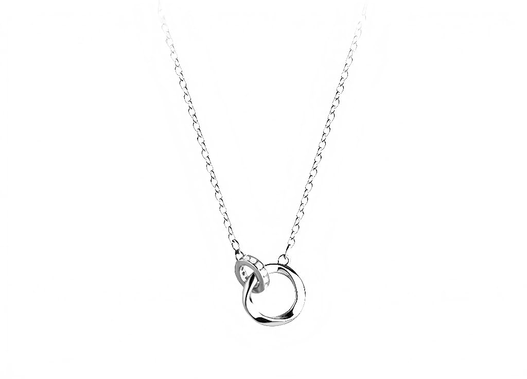 shaheeba Stainless Steel Minimalist Circle Pendant Necklace for Women & Girls | Lightweight, Anti-Tarnish, Elegant Jewelry-picture-29