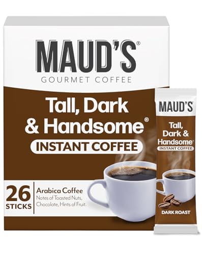 Maud's Dark Roast Instant Coffee 26ct 100% Arabica