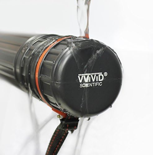 Miniatura 2 de VViViD Tubo telescópico negro de dibujo y cartera (25-41")