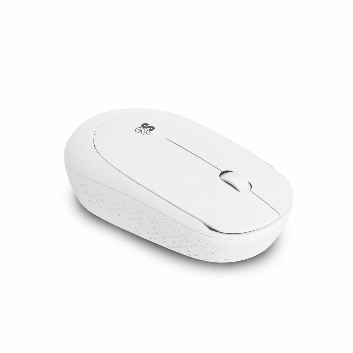 Ratón Inalámbrico Subblim Business Plus Silencioso/ Hasta 1200 DPI/ Blanco