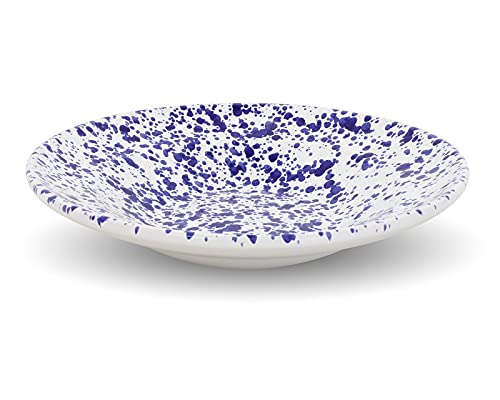 148S Assiette Creuse en céramique 24,5 cm Bleu