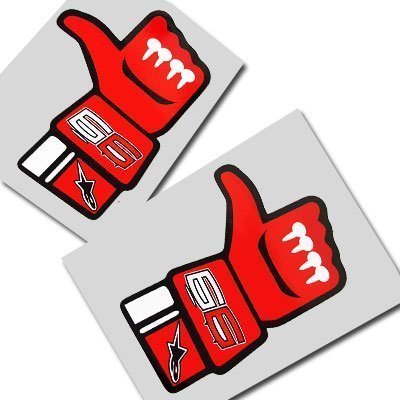 Jorge Lorenzo `Like` graphics x 2