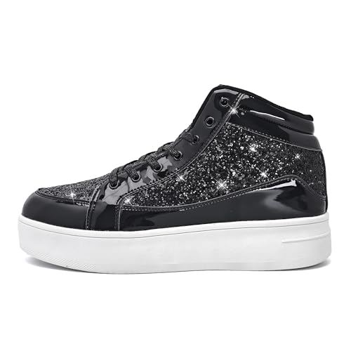 Image of IGxx Women Platform Glitter Sparkly Dressy Sequin Disco Sneakers