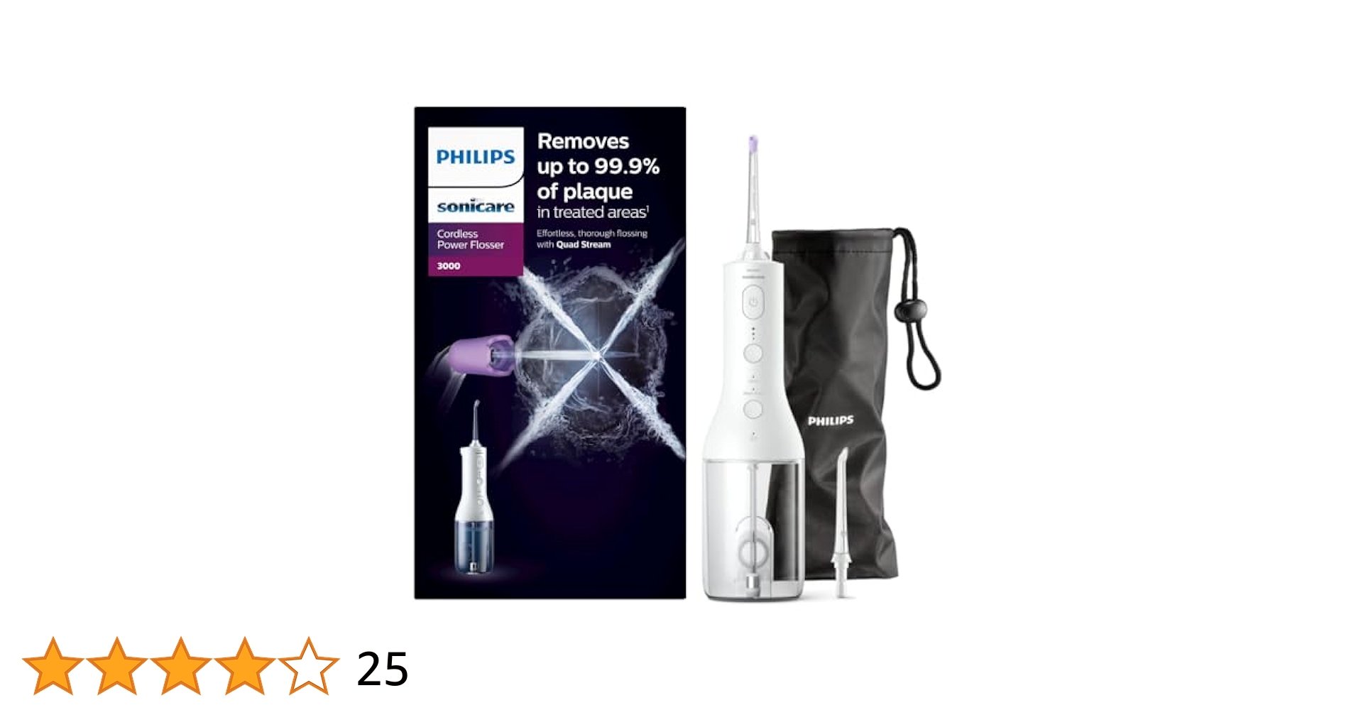 Philips Sonicare コードレスパワーフロッサー3000 Philips Sonicare Cordless Power Flosser 3000 / Water Flosser