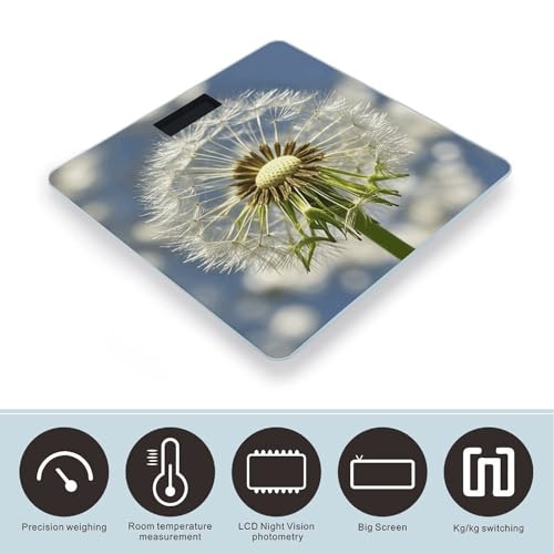 Báscula de baño digital de vidrio templado VstaDank miniatura 3