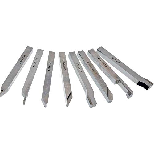 Juego de 8 fresas HSS ground 3/8 Grizzly Industrial miniatura 1