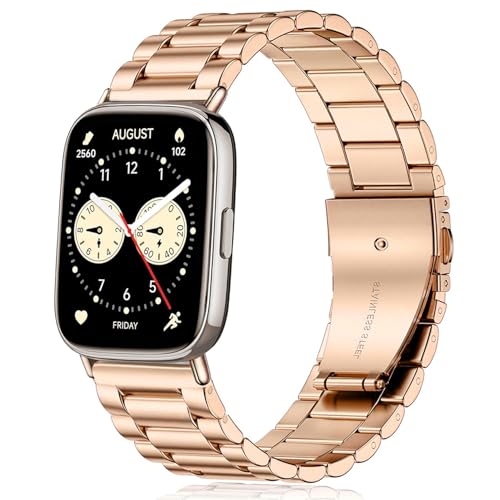 Bracelet métal pour Redmi Watch 5 Lite et bracelet acier inoxydable 22MM
