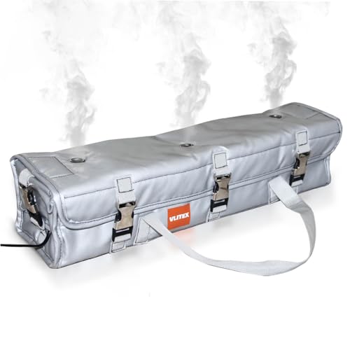 VLITEX E-Bike Lithium Battery Bag L (Large) | Premium Quality | Engineered in Germany | Fireproof E-Fiberglass & Silicone Blend | Certified Battery Storage Box & Charging Bag for Bicycle