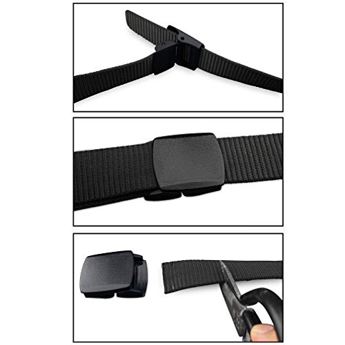 MAKEN Breathable Military Tactical Belts Unisex Nylon Canvas Plastic Buckle Belt - Image 6