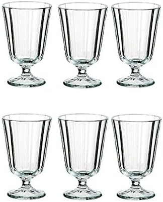 Libbey LB15 Wine Glasses, Clear, 5.1 fl oz (150 cc), Wine, 5.1 fl oz (150 cc), Pack of 6