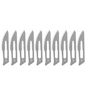 scalpel.A　6種類詰め合わせ 8-3086-01 フェザースカルペル 滅菌済（個包装） 20本入 No.10