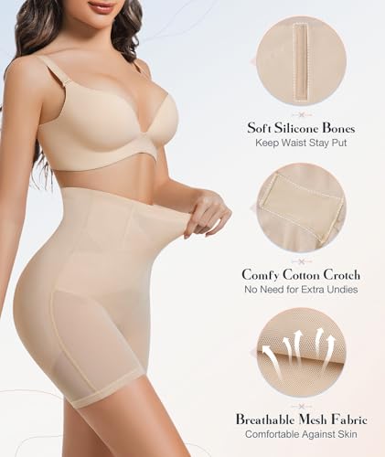 Butt Lifting Tummy Control Shapewear Shorts Women Control Panties Thigh Slimmers Compression Underwear Shaper4