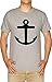 Vendax Églefin Ancre T-Shirt Homme Gris