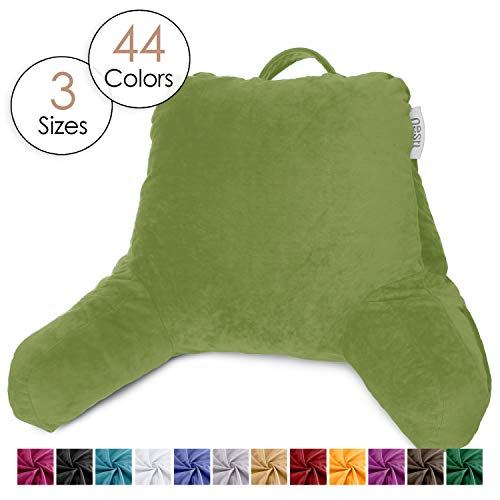 Nestl Reading Pillow, Petite Bed Rest Pillow with Arms for Kids & Young