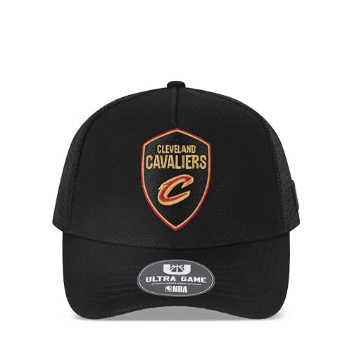 Image of Ultra Game Men's NBA Official Snap Back All Around The World Trucker Baseball Cap Hat