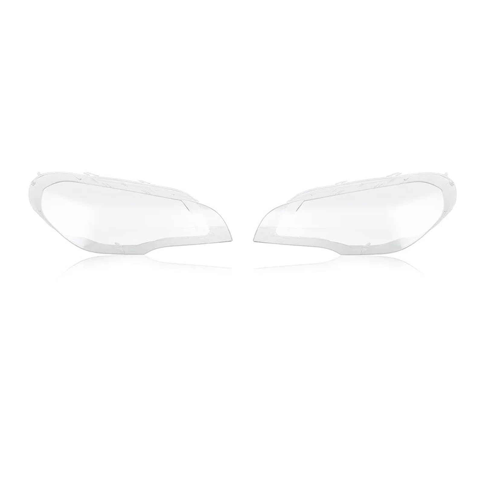Car Headlight Assemblies Pair Car Headlight Lens Head Light Lamp Shade Shell Glass Cover For BMW X5 E70 2007 2008 2009 2010 2011 2012 2013 Headlights