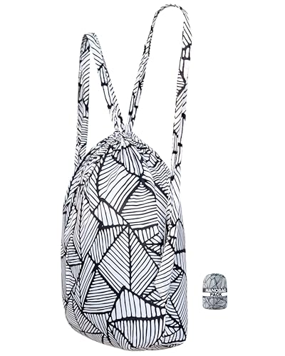 Image of Nanobag Pack - Ultralight 14L Drawstring Backpack for Travel & Daily Use, Compact Mini Hiking Pack for Men & Women