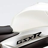 Stickman Vinyls Gloss Black Motorcycle Superbike Sticker Decal Pack Waterproof Compatible with Suzuki GSXR