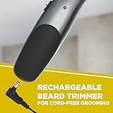 Wahl Groomsman Akku-Bartschneider-Set für Bärte, Nasenhaare, leichtes Detailing und leichte Körperpflege mit zusätzlichem Nass-/Trocken-Akku-Nasentrimmer