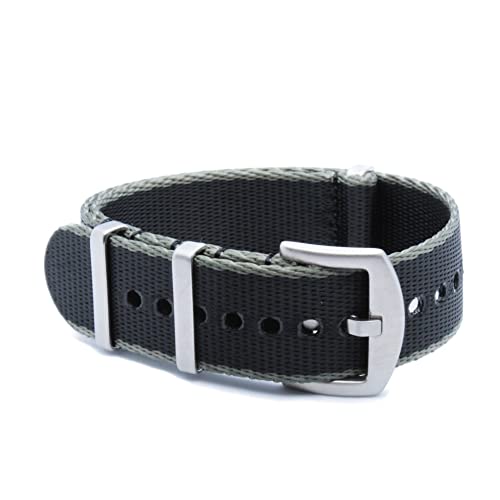 Image of WAMD Seat Belt NATO Watch Straps /Bands - 18mm,20mm,22mm and 24mm Nylon Watch Straps for Watches - Multicolour Options