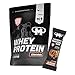 Produktbild 1kg Mammut Whey Protein Eiweißshake - Set (Schoko + Protein Bar (Brownie))