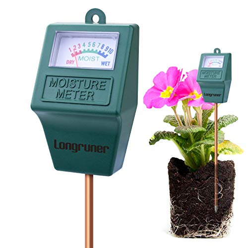 Longruner LKP02-VC Indoor/Outdoor Soil Moisture Sensor Meter,So, Green