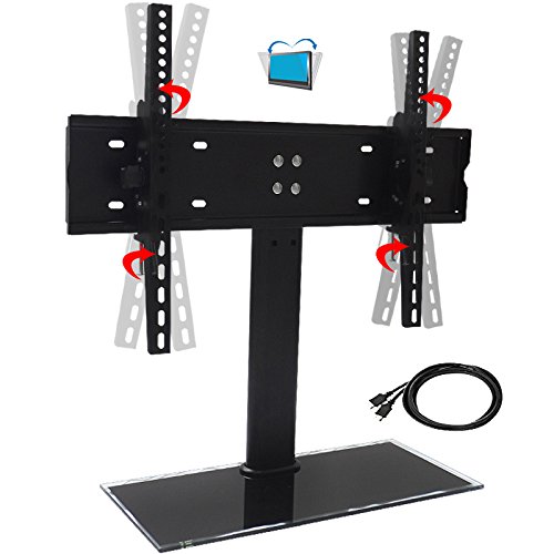 Tilting Table Top TV Stand for 55" Sony Sharp Samsung Panasonic (22-55" TV Stand DSK-640)