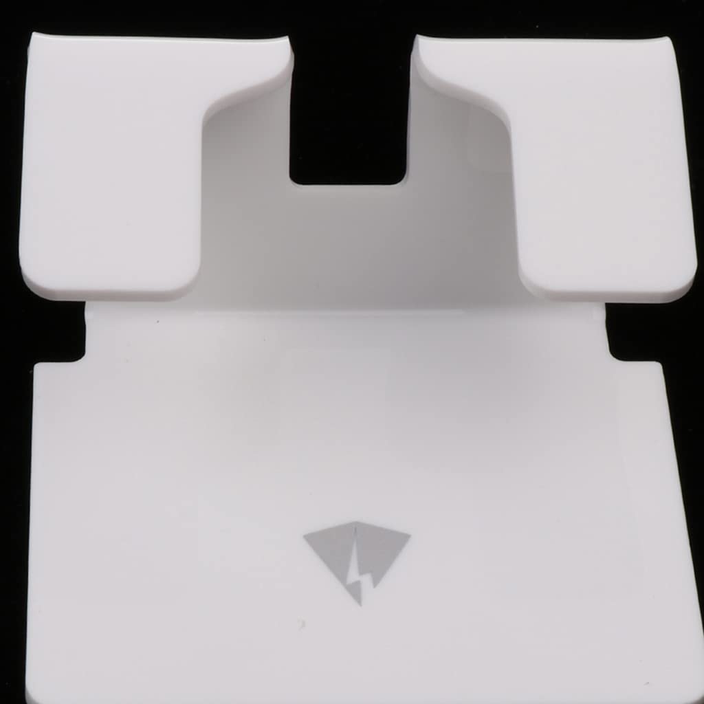 Juego de 5 soportes de pared para teléfono con tiras adhesivas y soporte de carga