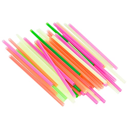 Pitillos Chef Craft Neon para Smoothie, 50 piezas, 20.32 cm miniatura 1