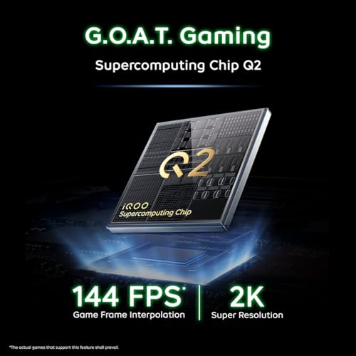 Image of iQOO 13 5G (Ace Green, 12GB RAM, 256GB Storage) | Snapdragon 8 Elite Mobile Platform | World's First Q10 2K 144Hz Ultra EyeCare Display | Supercomputing chip Q2